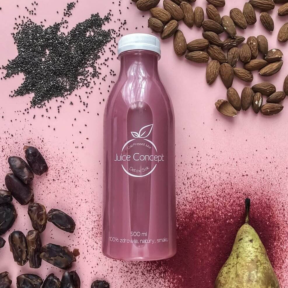 Wellness Superfood Cocktail Juice Concept Detox Sok