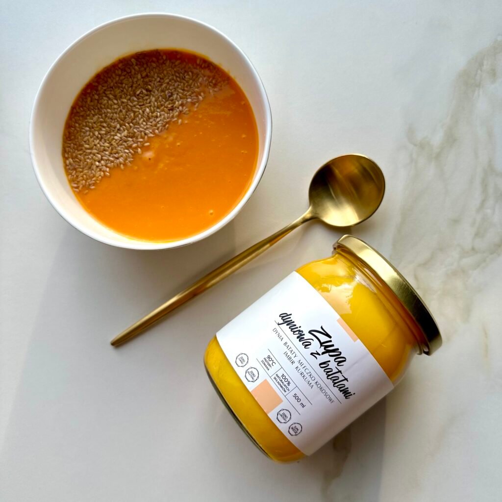 Zupa dyniowa z batatami