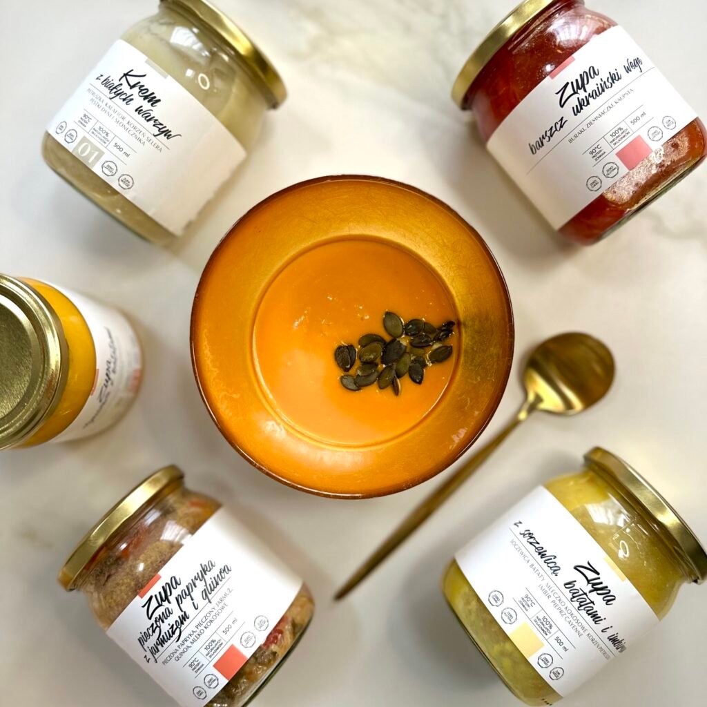 Juice Concept dieta sokowa i zupowa z dostawą w całej Polscezestaw zdrowych zup bez glutenu bez laktozy oczyszczających wątrobę detox na kolację